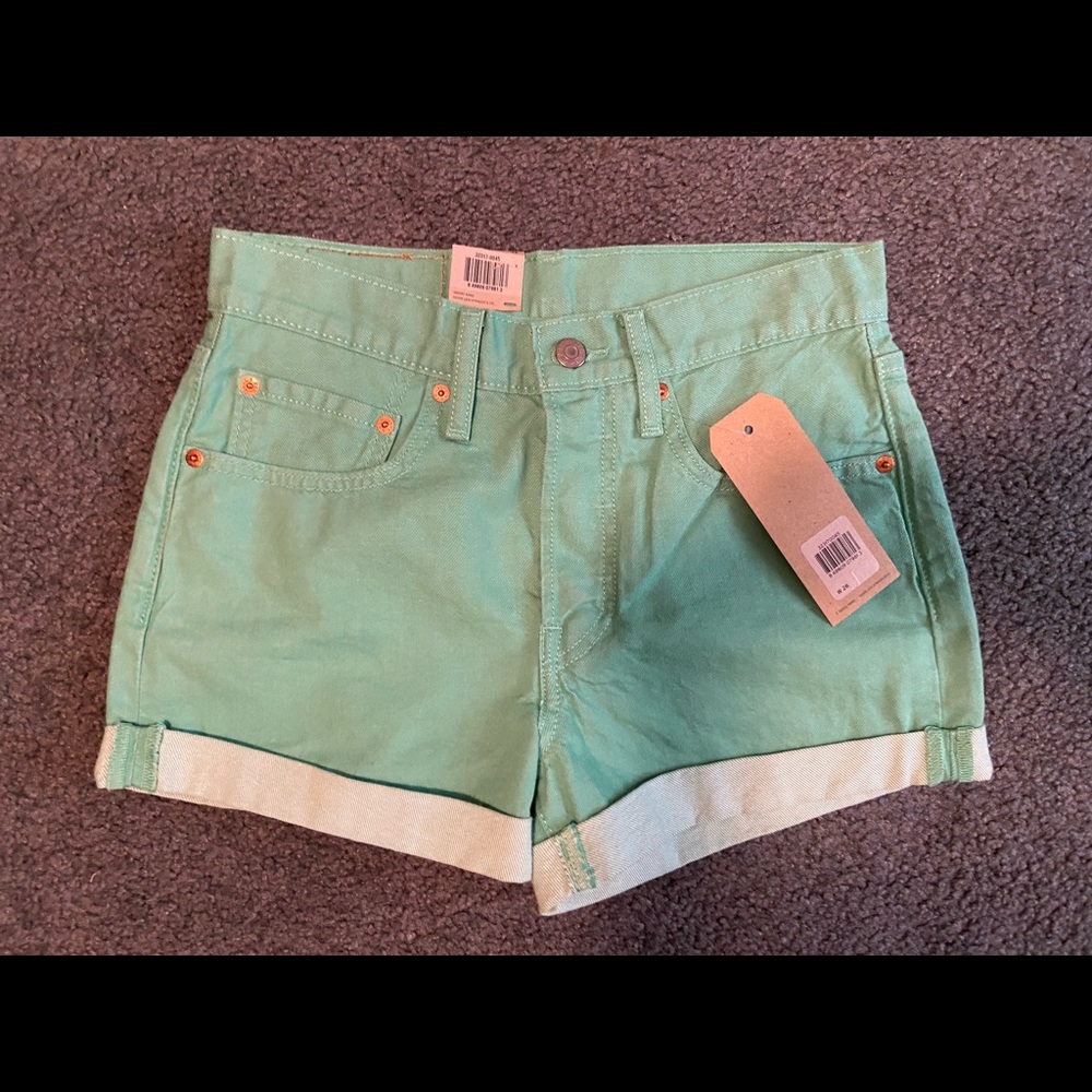 Levi 501 Mid Rise Shorts